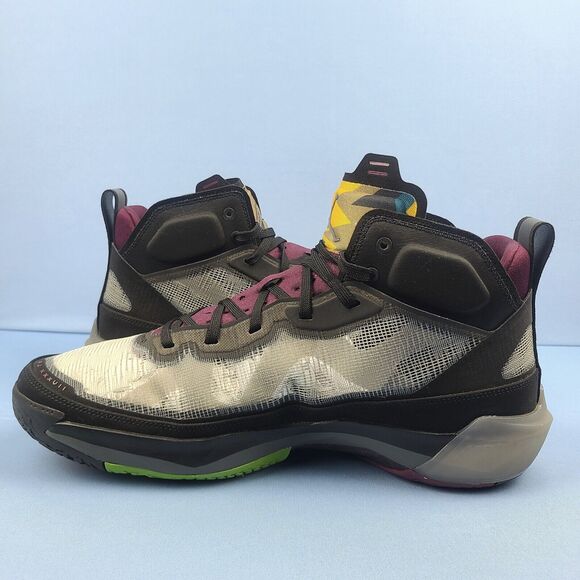 Air Jordan 37 XXXVII Mens Size 14 Bordeaux Basketball Shoes DD6958-001 - Picture 9 of 12